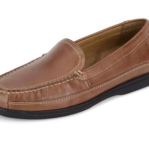 Dockers Brown Men’s Leather Oxfords Sleek Design NWOT